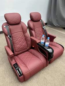 Asientos de Coche Modificados <span class=keywords><strong>SkyFly</strong></span> 1.0 VIP, Asiento de Cuero Premium para Sedán, SUV, LC300, LC200, LX600, LX570, Actualización Universal con Masaje - Product Image 3
