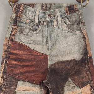 <span class=keywords><strong>Jeans</strong></span> da Uomo 100% Cotone Premium Stile Apocaliptico Wasteland |   Stampa Digitale 3D HD Diretta per Artigianato |   Supporto per modelli personalizzati OEM - Product Image 3