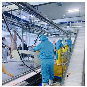 Línea de matanza de cerdos de Asia Oriental, completamente automatizada, personalizada, máquina de matadero de cerdos para cerdas, equipo de Matanza para <span class=keywords><strong>planta</strong></span> de procesamiento de cerdos - Product Image 4