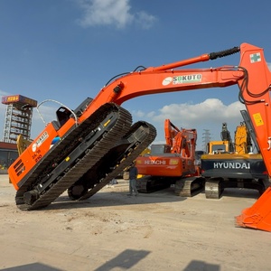 Excavatrice sur chenilles longues Hitachi ZX210 d'occasion, fabriquée au Japon, 21 tonnes, avec certifications CE et EPA, en stock, prête pour la livraison mondiale - Product Image 5