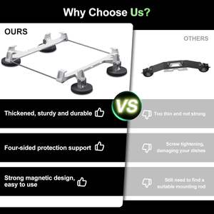 Precio de Fábrica para Kit de Soporte Metálico Magnético Fuerte con Cuatro Protectores para Starlink Mini, Montaje para <span class=keywords><strong>Coche</strong></span>, RVs, Furgonetas, Barcos y Camiones - Product Image 4