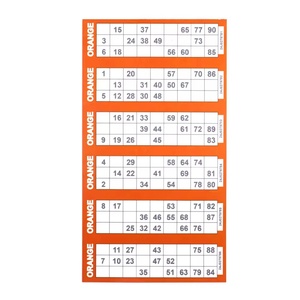 Factory Wholesale Bingo Cards Art Paper Reusable Playing Printing for Sale Funny Words Custom Bingo Game - Product Image 2