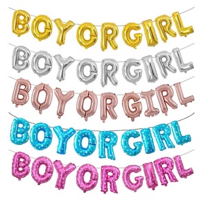 Decorazioni Baby Shower Balloon È un Aerostati della Stagnola Del Capretto Del Bambino Della Ragazza del Ragazzo Di Compleanno Decorazione Del Partito palloni ad aria Del Bambino Doccia Favori - Product Image 1