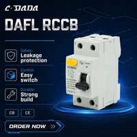 Disjoncteur différentiel miniature de haute qualité série DAFL, à diode moulée, 100V, PA66, capacité de coupure 4,5kA