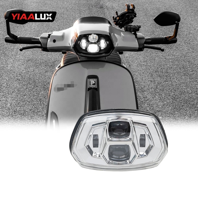 High Beam Lamp and Low Beam Lamp LED Z Headlight for Vespa Sprint 150