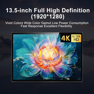 Navihua Nouveau Design Écran Rotatif 13,5 Pouces pour Siège Arrière de Voiture Android 11 Publicité Taxi WIFI Mirror Link Moniteur Appui-tête USB - Product Image 3