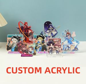 Новый акриловый держатель для ручек и пресс-папье с жидким наполнением и плавающими 3D-элементами, настольный подарок на День святого Валентина и Новый год - Product Image 5