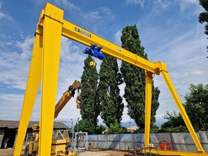 Gruua Portico Applications: Soluzioni per Gru a Portale di Piccolo Tonnellaggio con Cuscinetti Motore e Riduttori Certificati ISO per Acquirenti in Cile - Product Image 4
