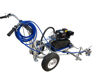 Máy kẻ vạch đường bằng khí nén đẩy tay SW-5D, máy đánh dấu đường bằng sơn lạnh, máy vẽ vạch kẻ đường bãi đậu xe - Product Image 3