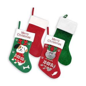 Santa Claus Snowman Merry Christmas Stockings Kids Gifts <b>Socks</b> XMAS Christmas Decorations Supplies Ornaments - Product Image 5