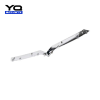Pièces d'auto MX de haute qualité pare-chocs avant grille de moulage chromée supérieure 1047022-00-D garniture chromée de pare-chocs avant pour tesla modèle X