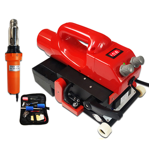 1100W Geomembrane Welding <strong>Machine</strong> Hot Wedge HDPE Sheet &amp; <strong>PVC</strong> Repairer Pond Liner Welder for Plastic 220v - Product Image 1
