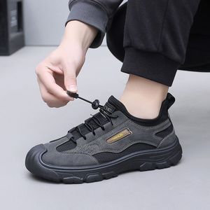 Nouvelles chaussures de randonnée pour hommes - Chaussures de marche respirantes et confortables pour l'extérieur, polyvalentes, décontractées, à enfiler, avec empeigne en mesh et semelle intermédiaire en EVA - Product Image 3