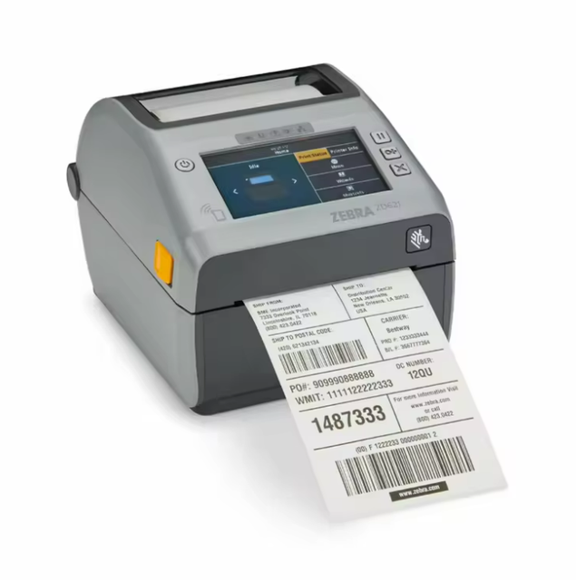 Best Sell Zebra ZD621 203DPI ZD6A142-309F00EZ RFID Desktop Thermal Transfer Printer Barcode Label Printer