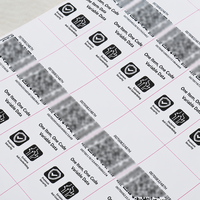 Étiquettes anti-contrefaçon - Autocollants de sécurité personnalisés avec code QR et données variables, numérotés en série, pour la protection des marques et des produits