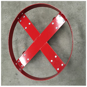 Carretilla para bidones de 30/55 galones y 400 kg de capacidad, herramientas de manejo de materiales, carretilla de acero para bidones de aceite - Product Image 3