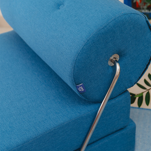 Sofá cama plegable tres en uno con espuma de alta densidad que ofrece comodidad para sentarse, descansar y dormir en espacios modernos y compactos. - Product Image 2