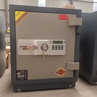 Fabrik-Großhandel Stahl-Feuerfester Safe Hochsicherheits-Doppelschlüssel-Verriegelung Sicherheitstresor HAOTE für Zuhause Büro Bank Geschäft