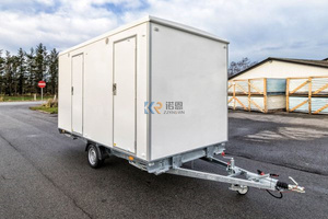 Toilettes portables de luxe en acier pour l'extérieur, personnalisées par l'usine ZZKNOWN, 2/3/4/6/8 pièces, remorque de toilettes, location de toilettes publiques - Product Image 3