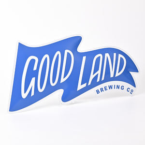 Cetak khusus dekorasi dinding luar ruangan seni iklan logam jalanan tanda timah emboss plak logam tanda timah - Product Image 5