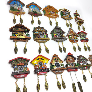 Fuentes <span class=keywords><strong>de</strong></span> comercio electrónico transfronterizo: Casas <span class=keywords><strong>de</strong></span> madera alemanas, relojes <span class=keywords><strong>de</strong></span> cuco, imanes, imanes para nevera, artículos pintados en tres dimensiones - Product Image 2