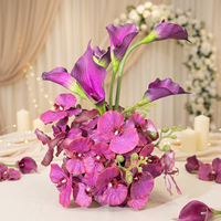 Festival des Achats : Prévente – Boule de fleurs artificielles en soie faites à la main, centre de table réaliste pour mariage et événements – Meilleures ventes