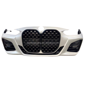 Para <span class=keywords><strong>BMW</strong></span> 4 Series <span class=keywords><strong>I4</strong></span> G26 <span class=keywords><strong>M</strong></span> Sport Kit Nuevo Parachoques Delantero Trasero Parrilla Radiador Reemplazo ABS Plástico Embellecedor Estado Usado - Product Image 1