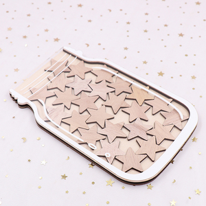 Home Sweet Home Dinosaur <strong>Reward</strong> <strong>Jar</strong> With Wood Star Tokens Cotton Bag Letter Sticker Tabletop Acrylic <strong>Jar</strong> Chore Chart Kids Gifts - Product Image 3