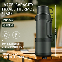 Bouteille isotherme portable en acier inoxydable Hong Ling pour le camping, avec logo personnalisé