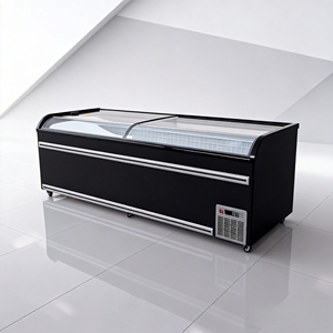 <span class=keywords><strong>Congélateur</strong></span> îlot europé<span class=keywords><strong>en</strong></span> pour supermarché, à couvercle coulissant ouvert <span class=keywords><strong>en</strong></span> hauteur, pour affichage <span class=keywords><strong>combiné</strong></span> d'aliments surgelés <span class=keywords><strong>en</strong></span> sac et de viande - Product Image 6