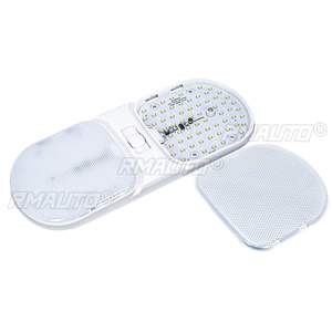 Lampe de lecture LED pour camping-car, 12-24v, avec interrupteur, éclairage de plafond, lampe intérieure pour remorque, camping-car, 1/2 pièces - Product Image 4