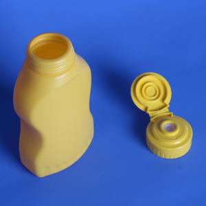 Botellas Vacías <span class=keywords><strong>de</strong></span> Plástico PP <span class=keywords><strong>de</strong></span> 250ml (8oz) <span class=keywords><strong>para</strong></span> Salsas, Color Rojo y Amarillo, con Tapa Abatible, Aptas <span class=keywords><strong>para</strong></span> Llenado en Caliente, Ideales <span class=keywords><strong>para</strong></span> Ketchup, BBQ, Chile y <span class=keywords><strong>Miel</strong></span> - Product Image 3