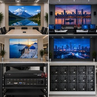 Contrôleur de mur vidéo HDMI 3x3 1080P, processeur multi-écrans avec configurations 2x3, 3x3, 3x4