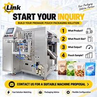 Machine d'emballage automatique de sachets verticaux avec système rotatif de manutention, remplissage et scellage pour divers produits
