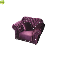 Canapé Chesterfield de luxe capitonné en diamant, 1, 2 ou 3 places, ensemble canapé et fauteuil pour chambre/salon/hôtel/appartement