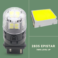 Bombillas LED SEKO 3156 para Señales de Giro y Luces de Circulación Diurna, P27W T20, Ámbar, Blanco, Rojo, Nuevas para Autos
