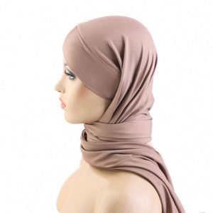 Pañuelos Hijab Largos Musulmanes con Logotipo Personalizado al por Mayor, Chales, Turbantes, Hijabs de Chifón Transpirable para Mujer - Product Image 5