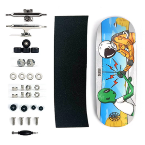 Mini Skateboard Professionnel 5 Couches en Érable, Design Double Kick, Étanche, Culture Urbaine, Prix Direct Usine - Product Image 3