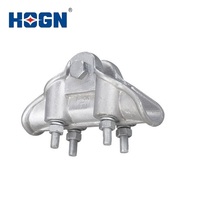 Collier de suspension en alliage d'aluminium de type HOGN XGH, cuivre pour ligne électrique aérienne, connecteur de montage, certifié ISO9001, 600V