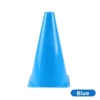 Vente en gros de cônes d'entraînement de football en PE, 23 cm, cônes d'agilité, obstacle routier, marque BinYao, modèle BY-269, Zhejiang