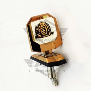 Nuevo Emblema Cromado Dorado para Capó Delantero de Coche OEM para Toyota LC 4500 4700 Land Cruiser Fj62 60 Series HJ60 <span class=keywords><strong>HJ61</strong></span> de 1988-1990 - Product Image 2