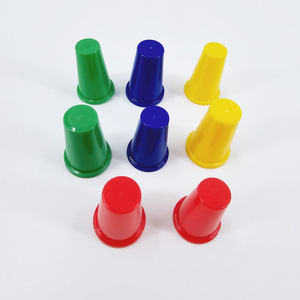 Dedales de doble capa de colores, accesorios de magia King Magic al por mayor, accesorios profesionales para espectáculos de talento, festivales y fiestas. - Product Image 3