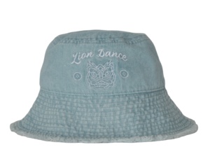 Sombreros <span class=keywords><strong>de</strong></span> Pescador Personalizados con Bordado <span class=keywords><strong>de</strong></span> Danza del León y Elementos Chinos, Gorras <span class=keywords><strong>de</strong></span> Pescador <span class=keywords><strong>de</strong></span> Mezclilla Lavada con Flecos a la Moda - Product Image 1