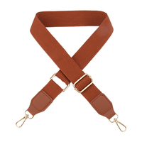 Sangle de sac bandoulière personnalisée en alliage de zinc et sangle en nylon, écologique, réglable, confortable, pour bagages