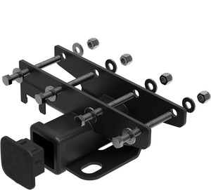 Kit d'<span class=keywords><strong>attelage</strong></span> et de couverture de 2 pouces pour Jeep Wrangler JK 2 portes et 4 portes illimitées de 2007 à 2018 - Product Image 2