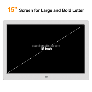 Pros 15 "calendrier numérique jour réveil démence horloge numérique analogique rappels médicaux télécommande personnes âgées <span class=keywords><strong>Alzheimer</strong></span> - Product Image 6