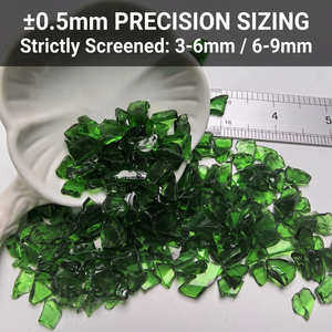 Vetro Temperato Colorato Infrangibile per Bracieri a Gas, Fornitura Mensile di 1000 Tonnellate, Prezzo Diretto di Fabbrica, Campioni Gratuiti Ora - Product Image 3