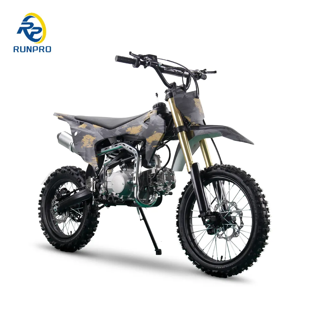 Benzin-Motorräder 125 Ccm Elektrostarter Off-Road-Dirtbike Erwachsene