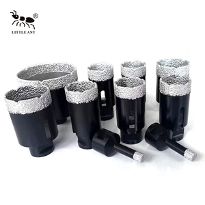 Punte diamantate LITTLE ANT per carotaggio, cemento, porcellana, pietra, granito, marmo, ceramica, vetro, M14, brasate sottovuoto, per piastrelle e muratura, 35mm - Product Image 1