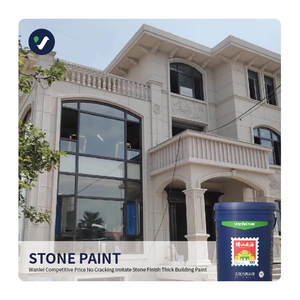 <span class=keywords><strong>Pintura</strong></span> de pared exterior de nuevo diseño Vanlei, <span class=keywords><strong>piedra</strong></span> de imitación natural en aplicación de pulverización de revestimiento acrílico líquido - Product Image 6